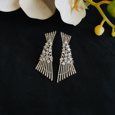 Diamond Cocktail Earrings Zayn Luxury Jewellery